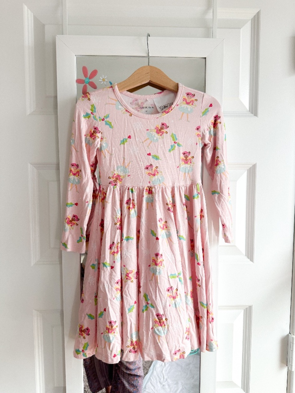 Posh Peanut x Glitterville Girls Sugarplum Fairies Bamboo Twirl Dress 4T